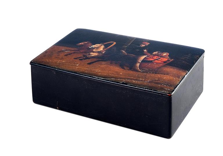 A LACQUER BOX.