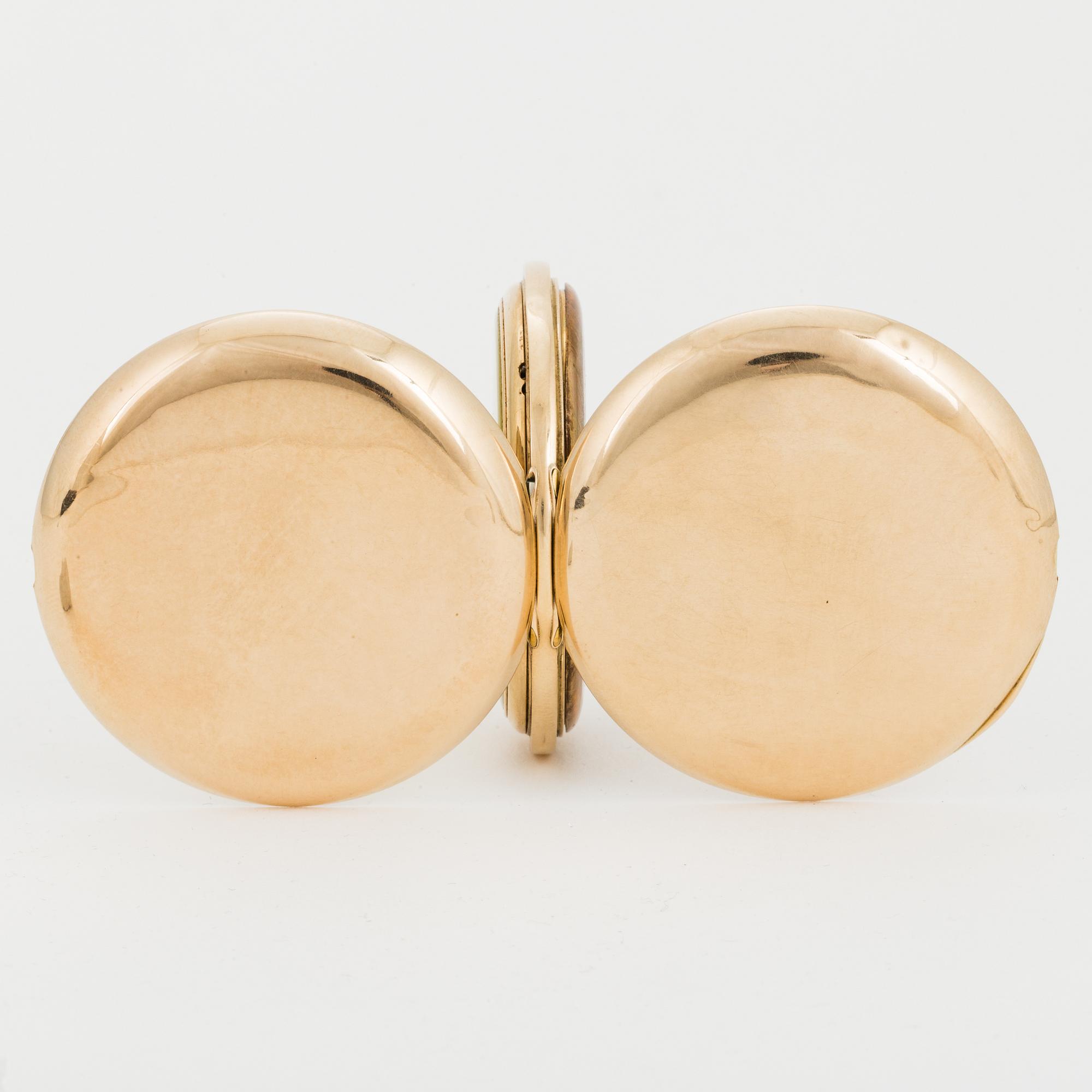 RECORD WATCH Co. Genève, pocketwatch, 50,5 mm, hunter.