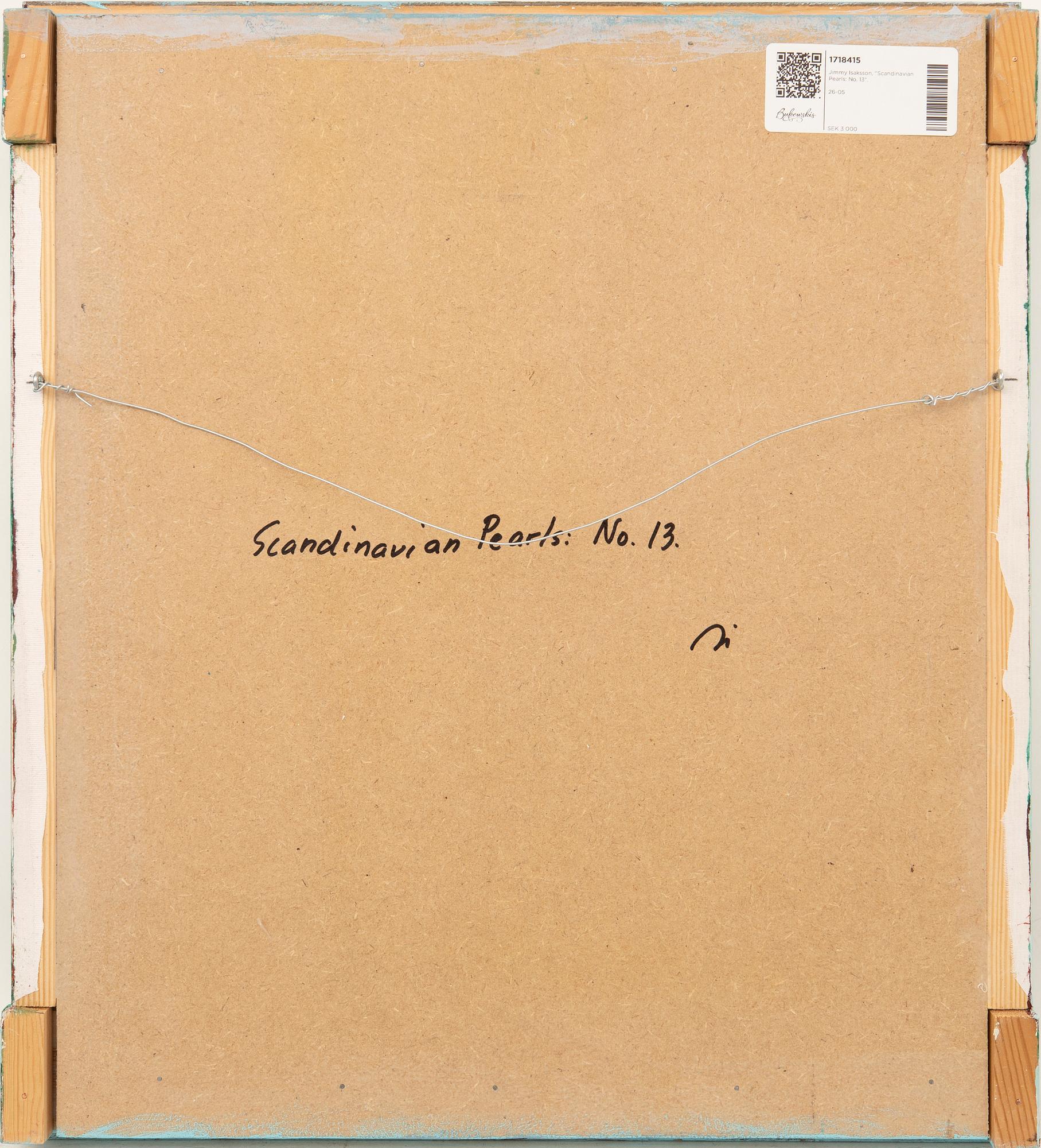 Jimmy Isaksson, "Scandinavian Pearls: No. 13".