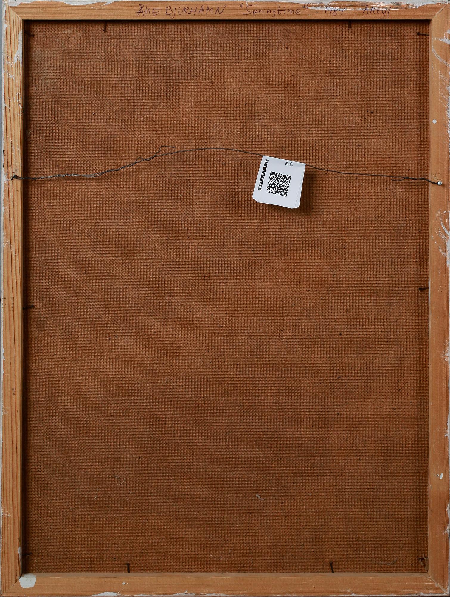 ÅKE BJURHAMN, akryl på duk, signerad och daterad -84.