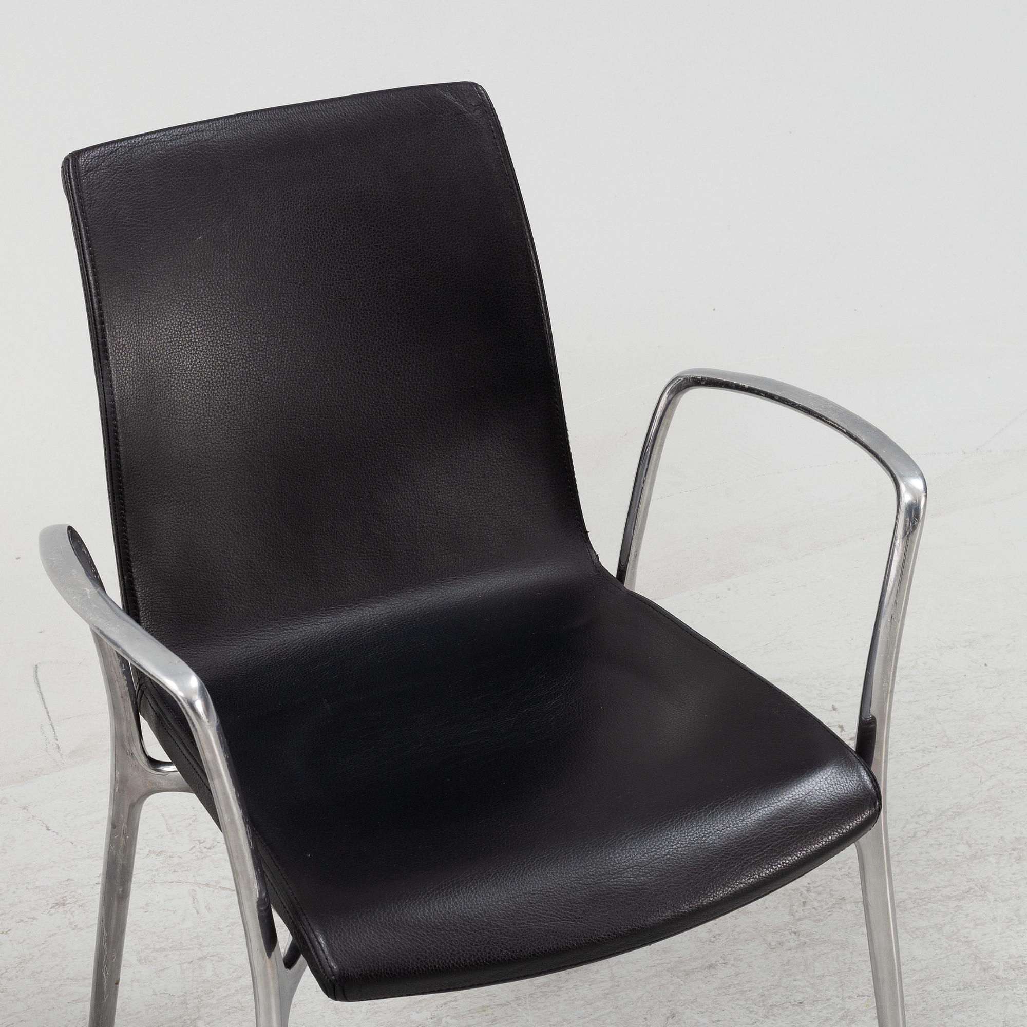 A set of five 'Gorka' armchairs by Jorge Pensi for Akaba.