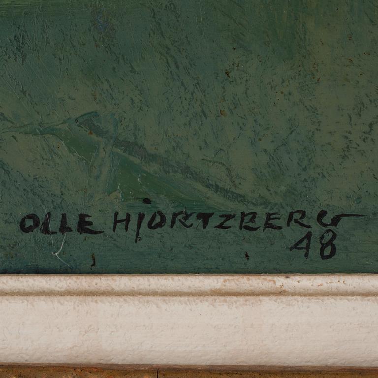 Olle Hjortzberg, Stilleben med ros och kinesiskt porslin.