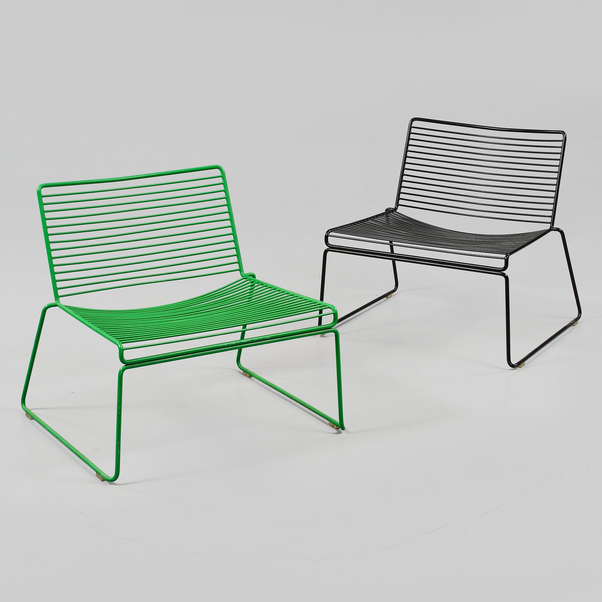 STOLAR, 2 st, Hee Lounge Chair, Hee Welling, HAY, 1900-talets slut.
