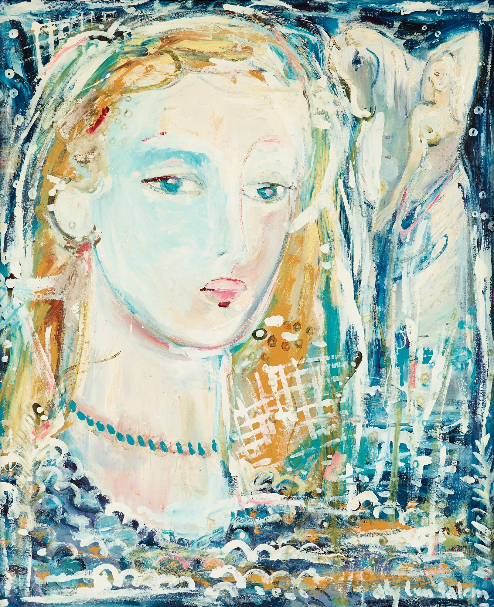 Aly Ben Salem, Woman portrait.