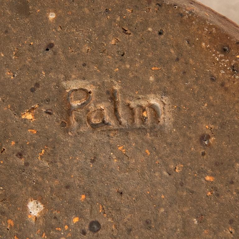 Claes Thell and Rolf Palm vases/jars 2 signed stoneware.