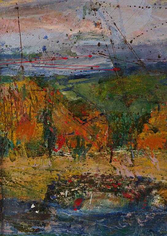Valentin Vorobiov, "Пейзаж" (Landscape).