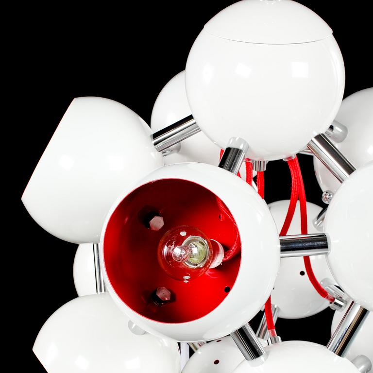 TAKLAMPA, "Spazio", Rydéns, 2000-tal. Höjd 52 cm.