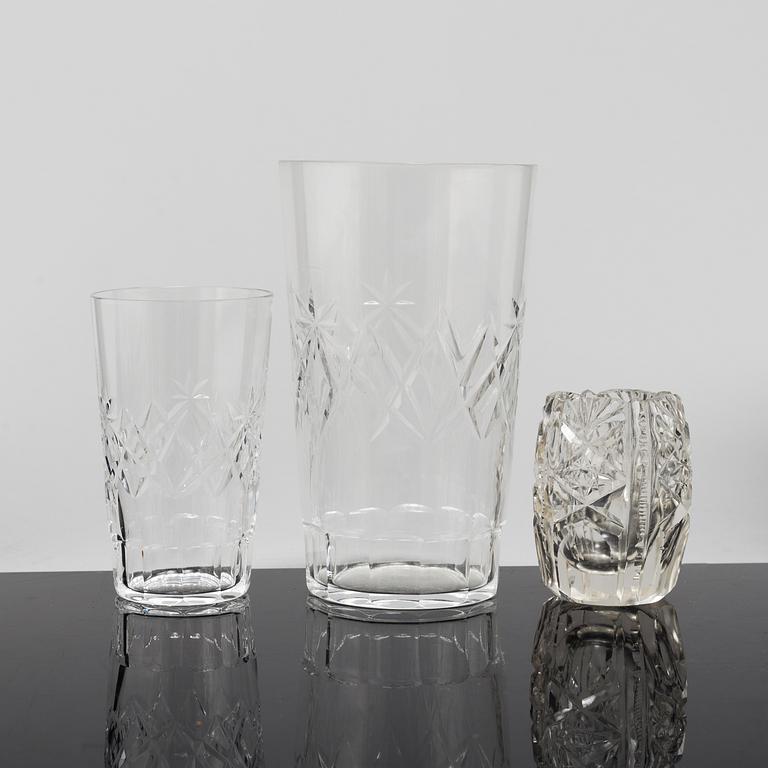 GLASSERVIS, 91 delar, 1900-tal.