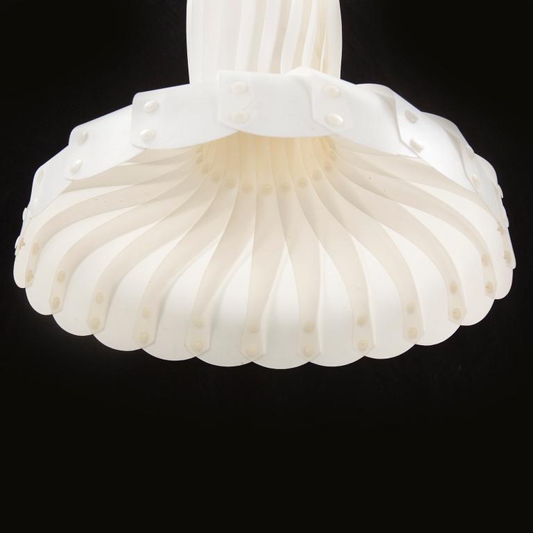 A 1960s ceiling light pendant by Scan-light Markaryd Sweden.