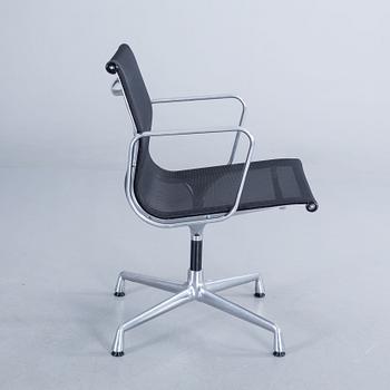 AN "EA 108" OFFICE CHAIR BY CHARLES & RAY EAMES, VITRA.