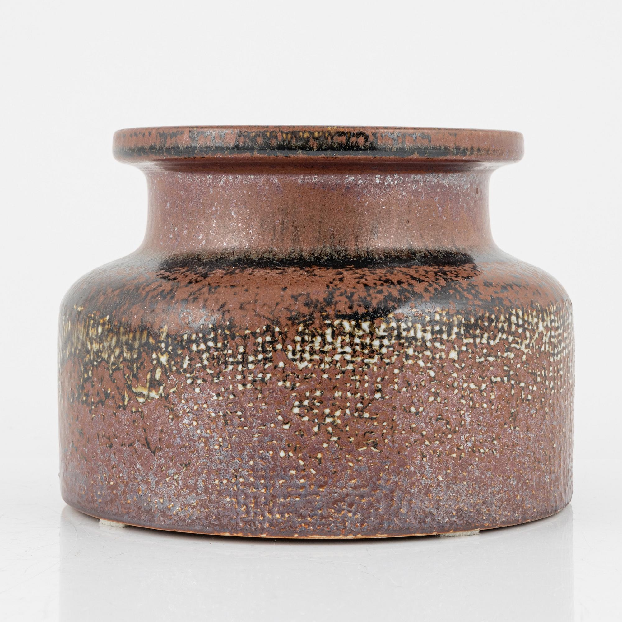 Stig Lindberg, a vase, Gustavsbergs studio.