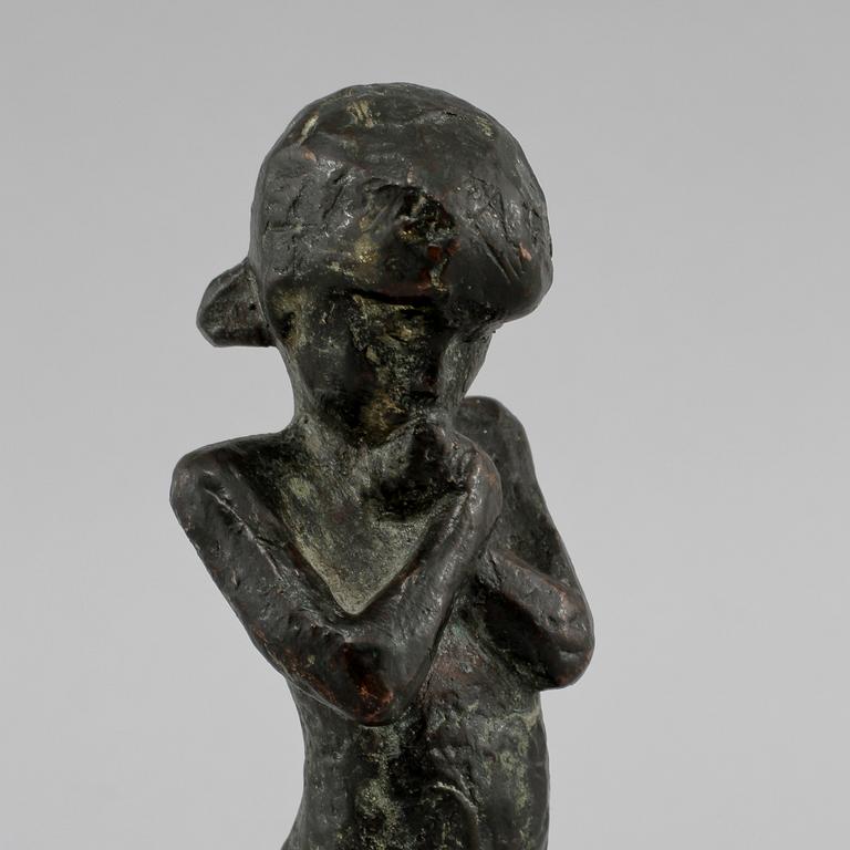 SKULPTUR, brons, signerad Eva B och numrerad III/XX, 1900-tal.