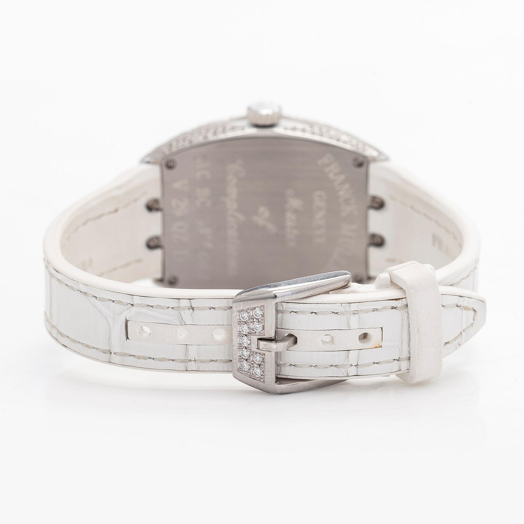 Franck Muller, Vanguard, wristwatch, 29 x 38 mm.