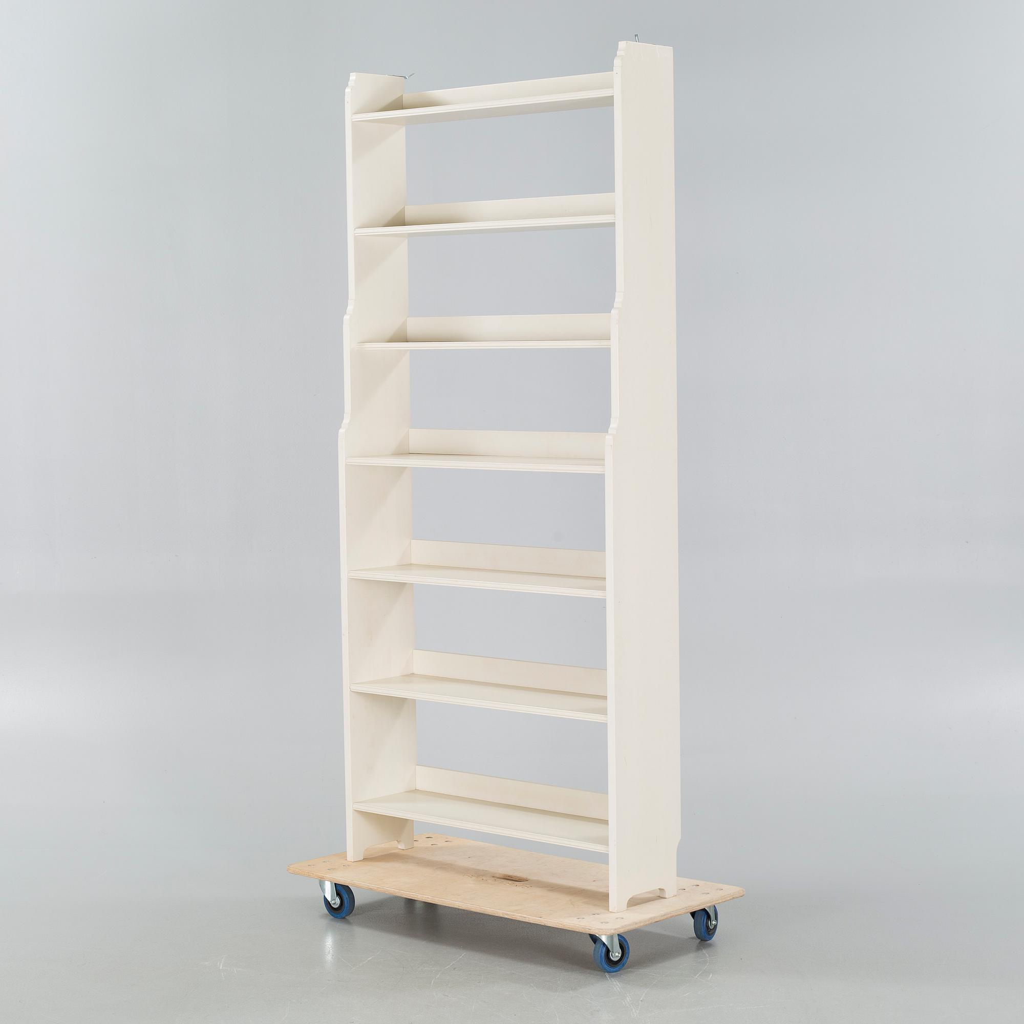 An "Ekolsund" shelf from the 18th cenutry collection, IKEA, 1990s.