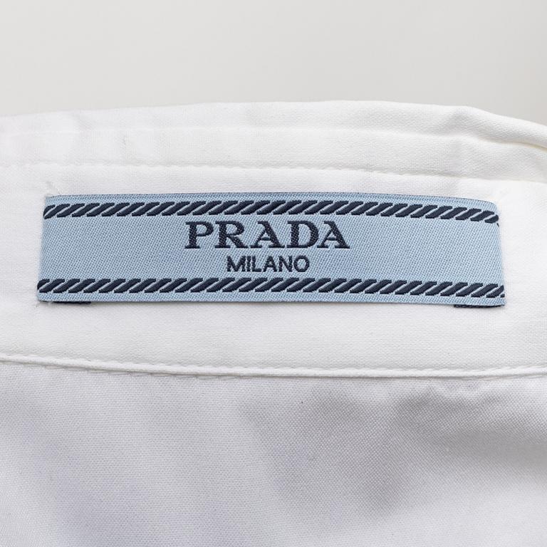 Prada, two white shirts, size 38.