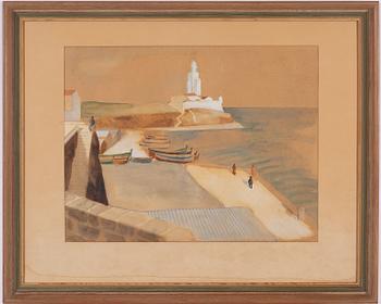 Ewald Dahlskog, Motif from France.