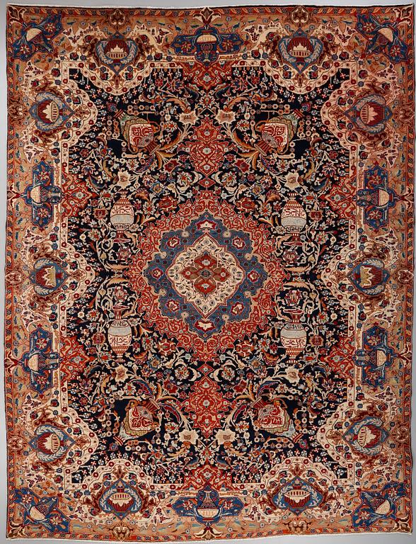 MATTA, Kashmar, modern tillverkning, 376 x 288 cm.