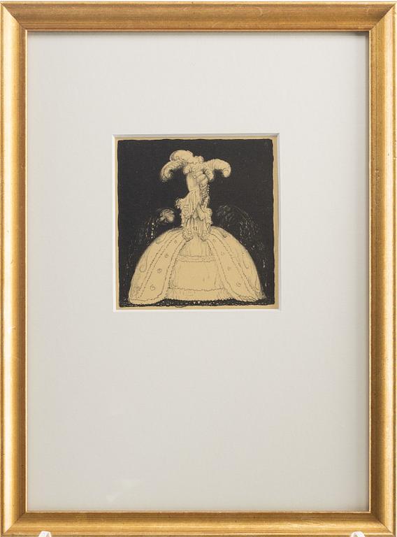 John Bauer, "Två friare".