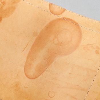 An armchair designed by Tord Björklund, named "Klinte" and made in the fourth quarter of the 20th century.