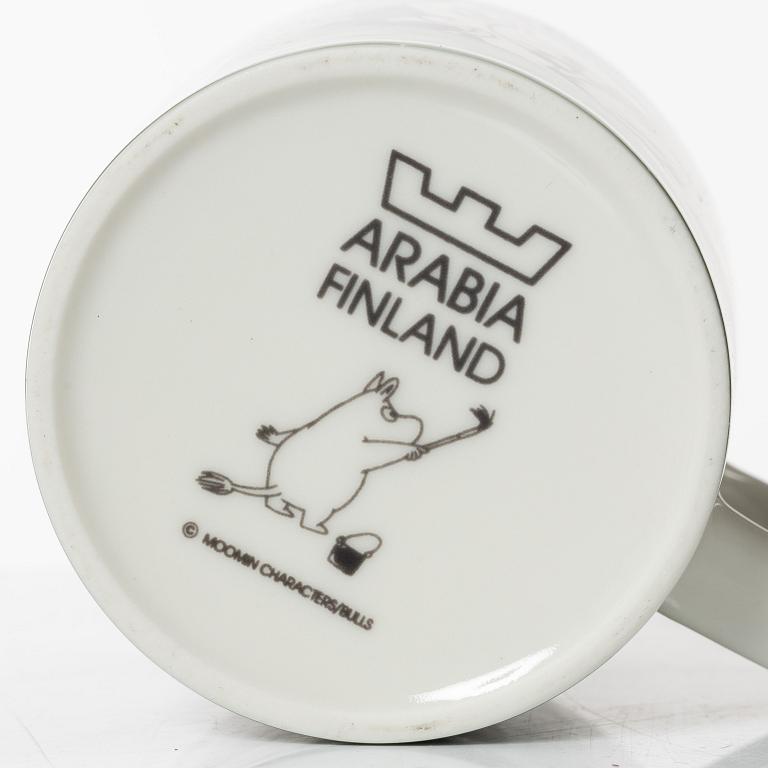 Moomin Mug Green, Arabia, Finland 1990-1993.