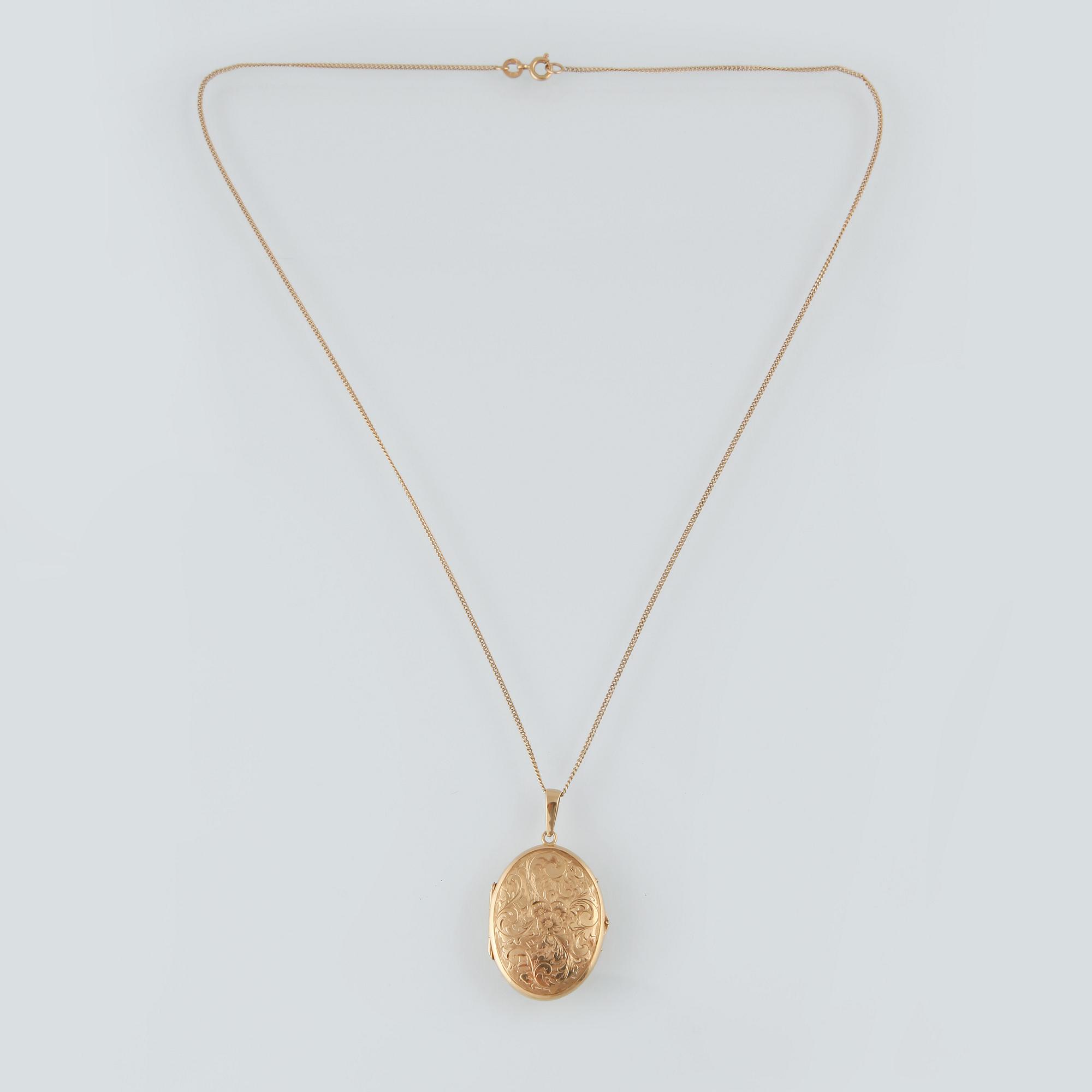 BERLOCK, 18K guld, Ceson, Göteborg. Vikt 9,3 gram.