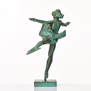 Carl Milles, "Skridskoprinsessan" (=The skater princess).