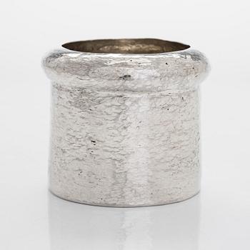 Björn Weckström, a silver jar, Helsinki 1962.