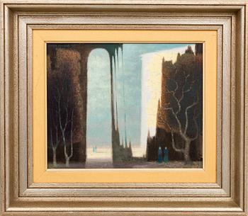 Sven Jonson, oil on canvas, signed and dated 47.