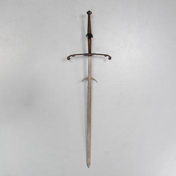 A two-hand sword, end of the 19th Century.