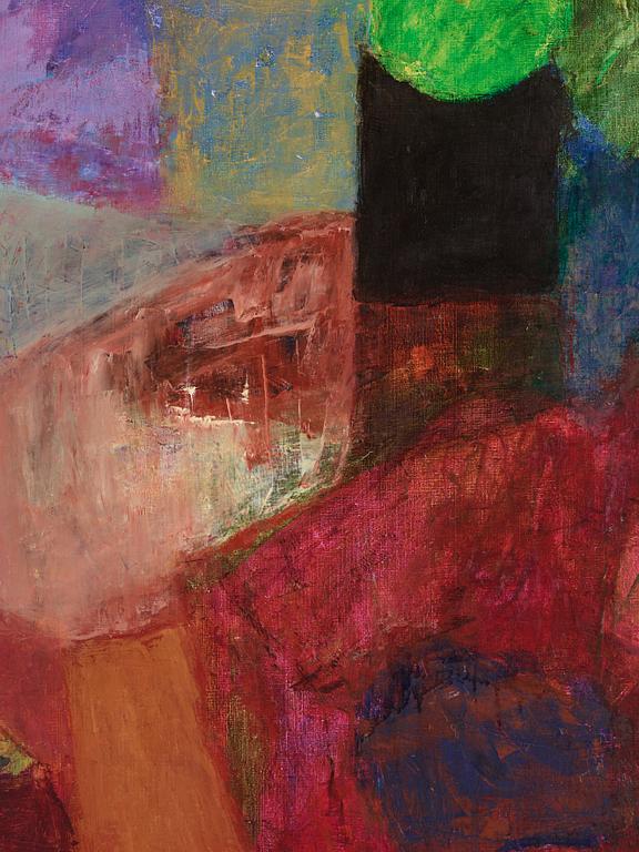 Marina Zitting, oil on canvas, signed and dated 1993.