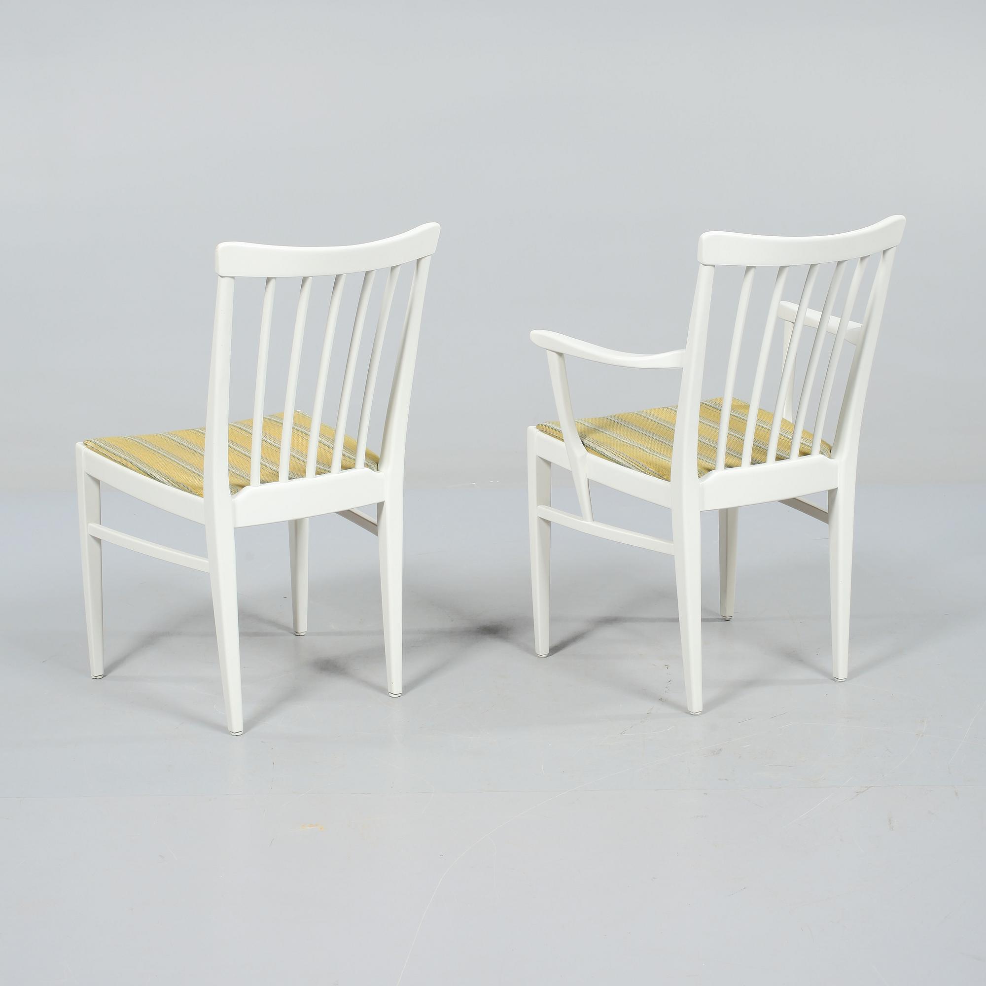 MATGRUPP, 7 delar, "Herrgården", Carl Malmsten, Bodafors, 1900-talets andra hälft.