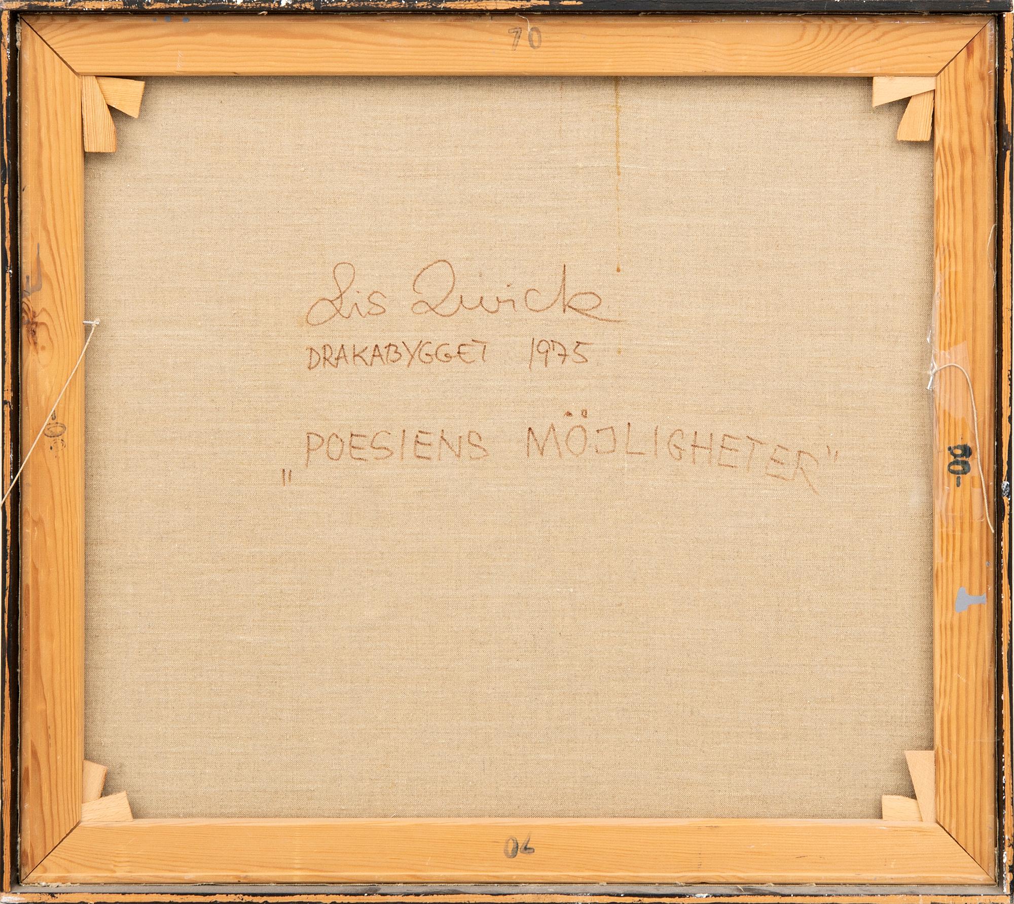 Lis Zwick, "The Possibilities of Poetry".