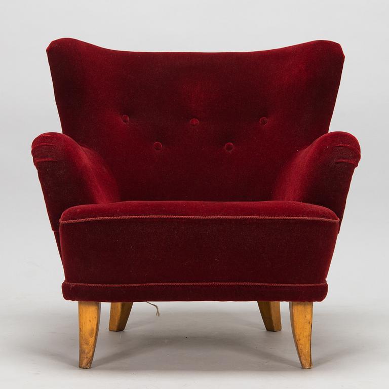 Ilmari Lappalainen, fåtölj, "Laila", Asko, Finland  1950-tal.