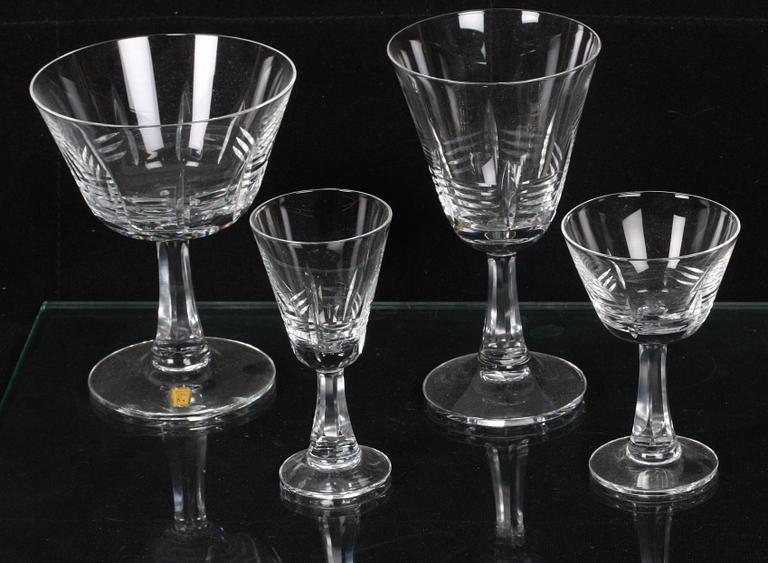 GLASSERVIS, 29 delar. Johansfors.