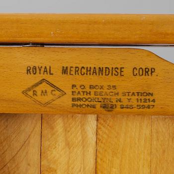 FÄLLSTOLAR, ett par, Royal Merchandise Corp, USA, 1900-tal.