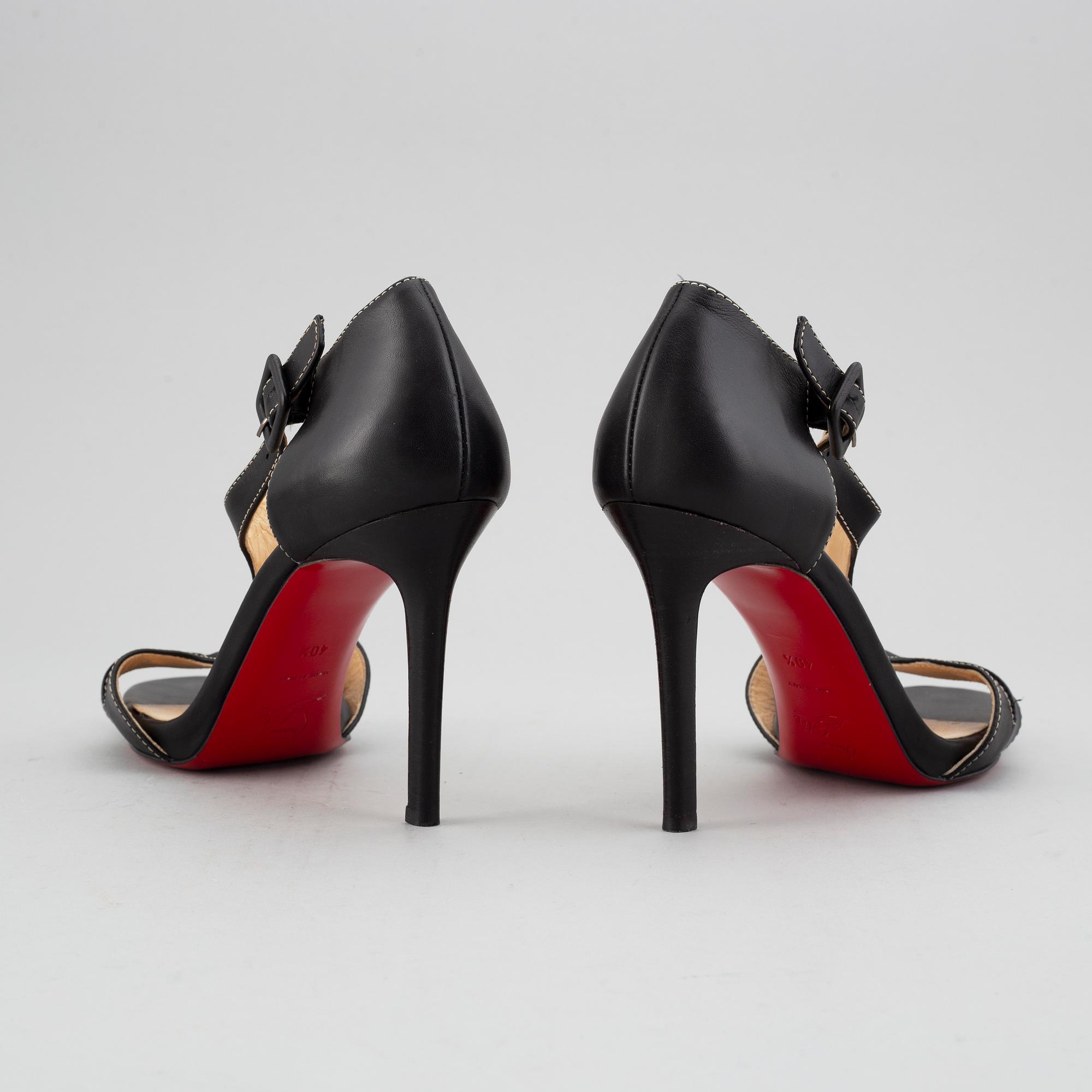 CHRISTIAN LOUBOUTIN, sandals, size 40 1/2.