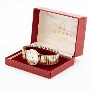 Omega, Genève, wristwatch, 33 mm.
