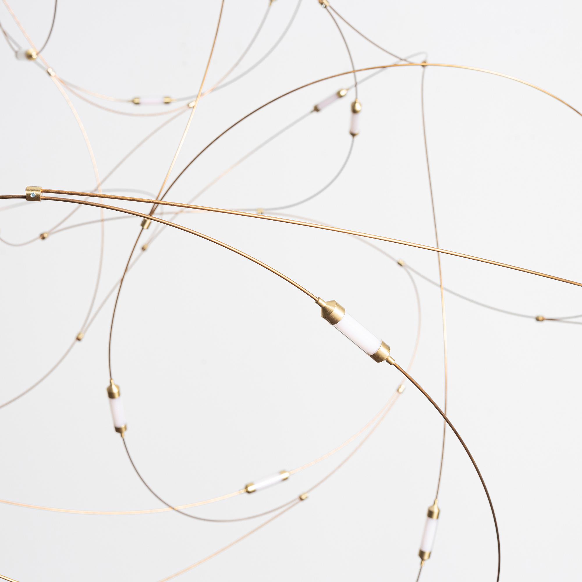 Studio Toer, ceiling lamp, "Flock of light 21", Moooi, 21st century.