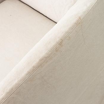 Armchairs, 4, contemporary, purchased from Walles & Walles.