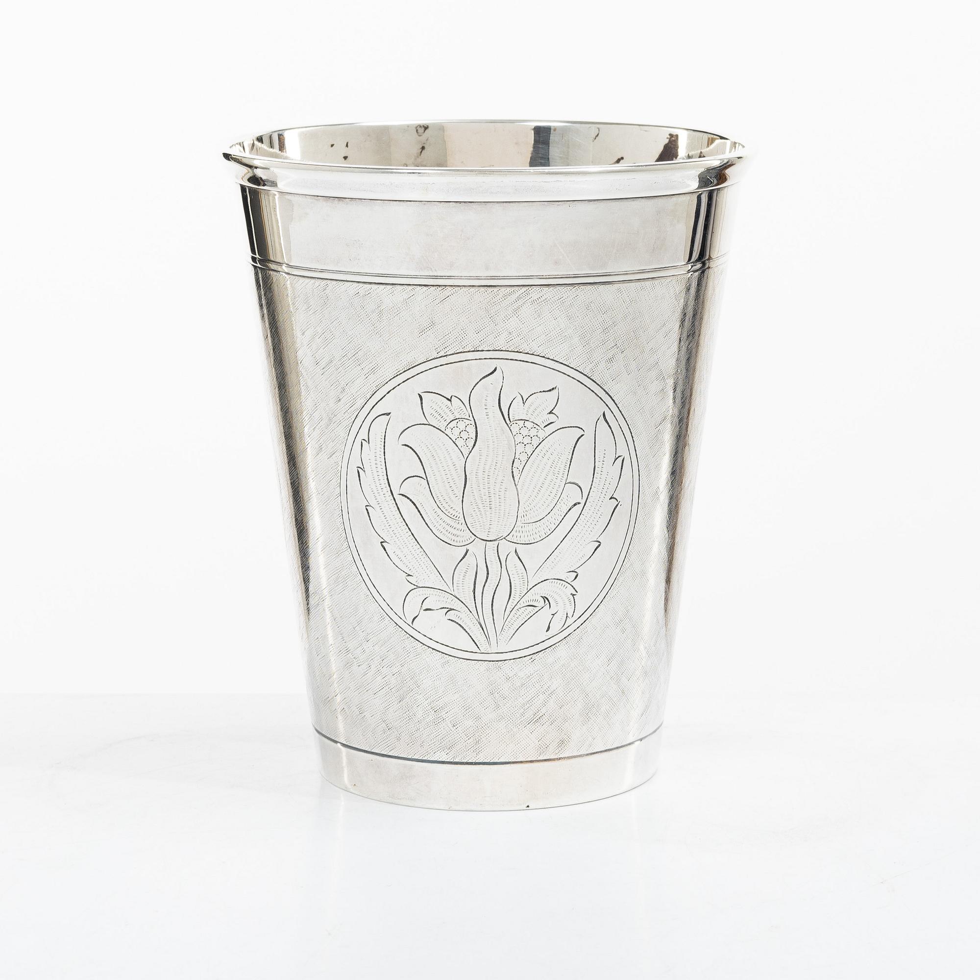 W.A. Bolin, A silver beaker, Stockholm 1947.