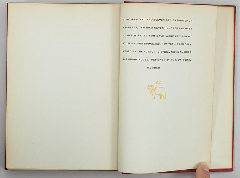 C.F. HULTENHEIM BOOK COLLECTION, CAMERA ANTIQUA.