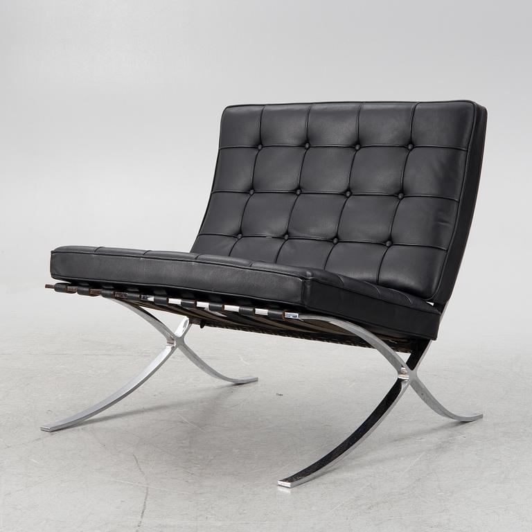 Ludwig Mies van der Rohe, a 'Barcelona' lounge chair, Knoll Studio.