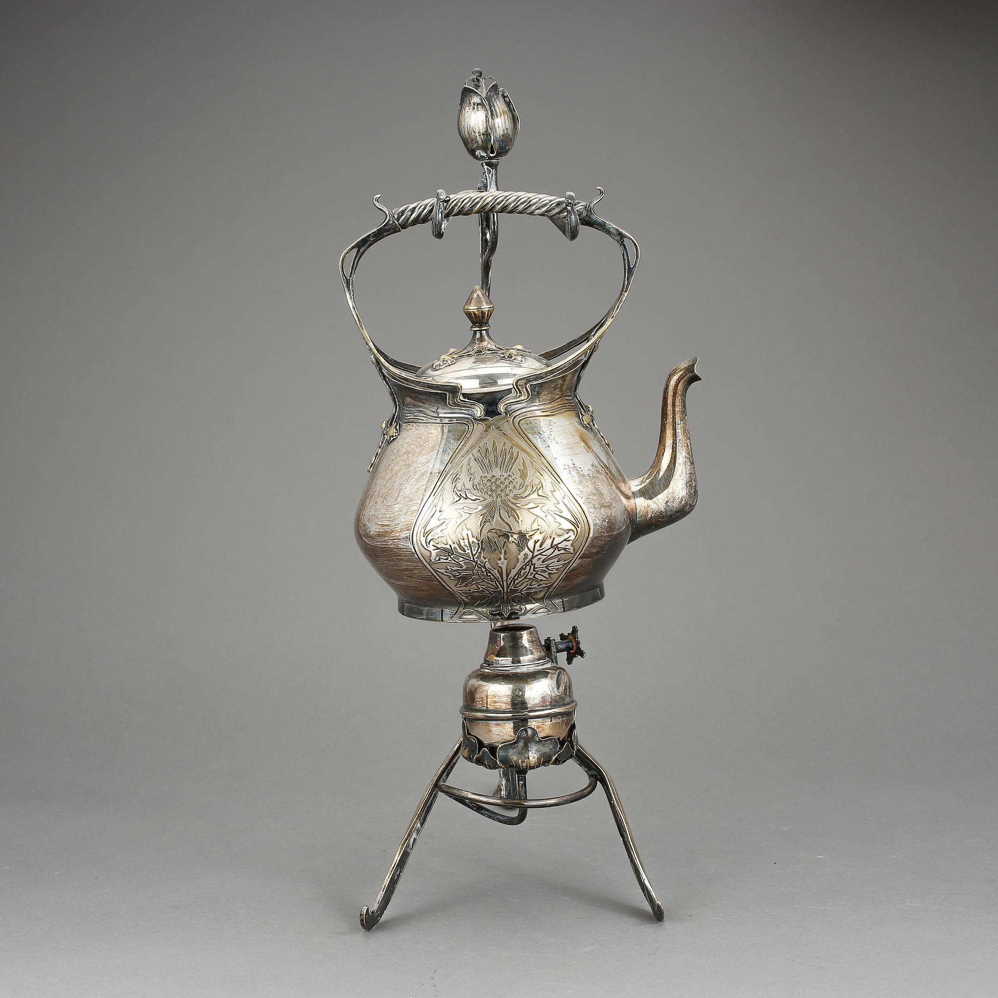 TEKÖK, nysilver, jugend, 1900-talets första kvartal.