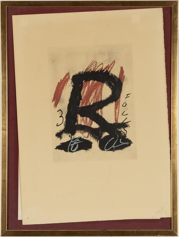 Antoni Tàpies, "La Clau del Foc".