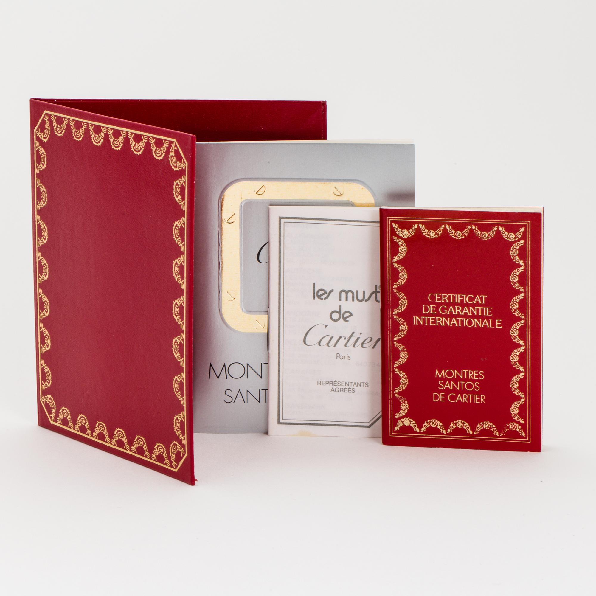 CARTIER, Santos Ronde, wristwatch, 28 mm,