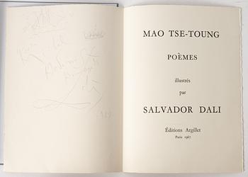 Salvador Dalí, Salvador Dalí, portfölj, "Mao Tse-Toung - Poèmes".