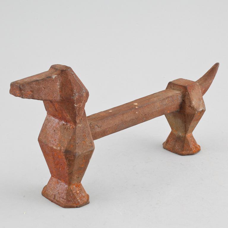 ELDHUND, gjutjärn, 1900-tal.