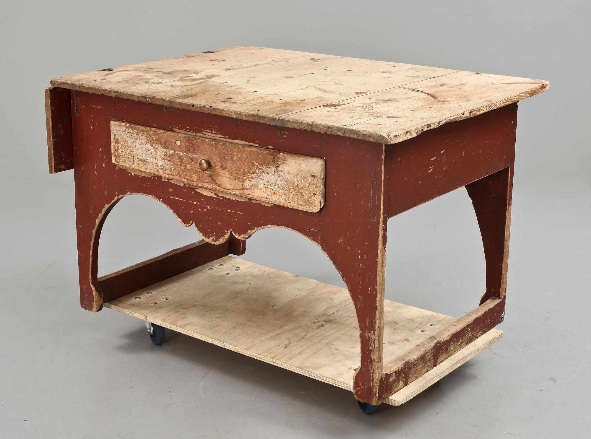 BORD, allmoge, 1800-talets mitt.