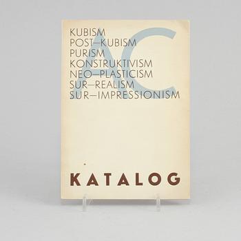 OTTO G CARLSUND, "Internationell Utställning av Post-kubistisk konst, Parkrestaurangen, Stockholmsutställningen 1930".