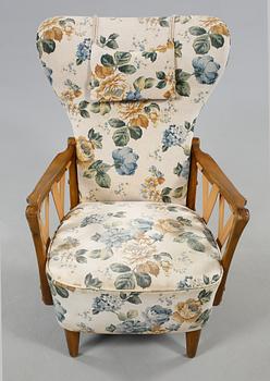FÅTÖLJ, omkring 1900-talets mitt.